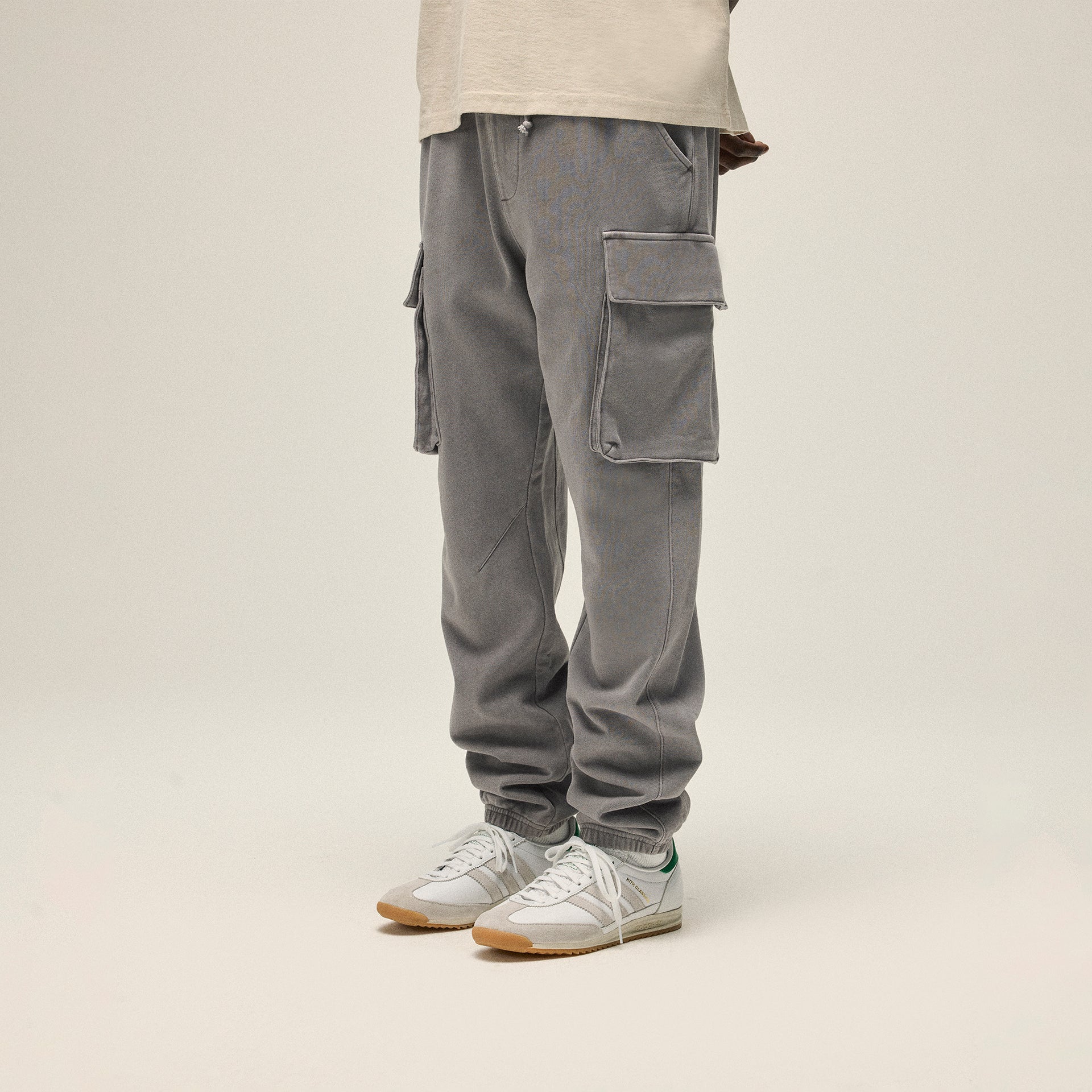 Kith Fleece Eldridge Cargo Sweatpant - Argon