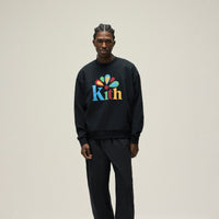 Kith Serif Applique Nelson Crewneck - Black