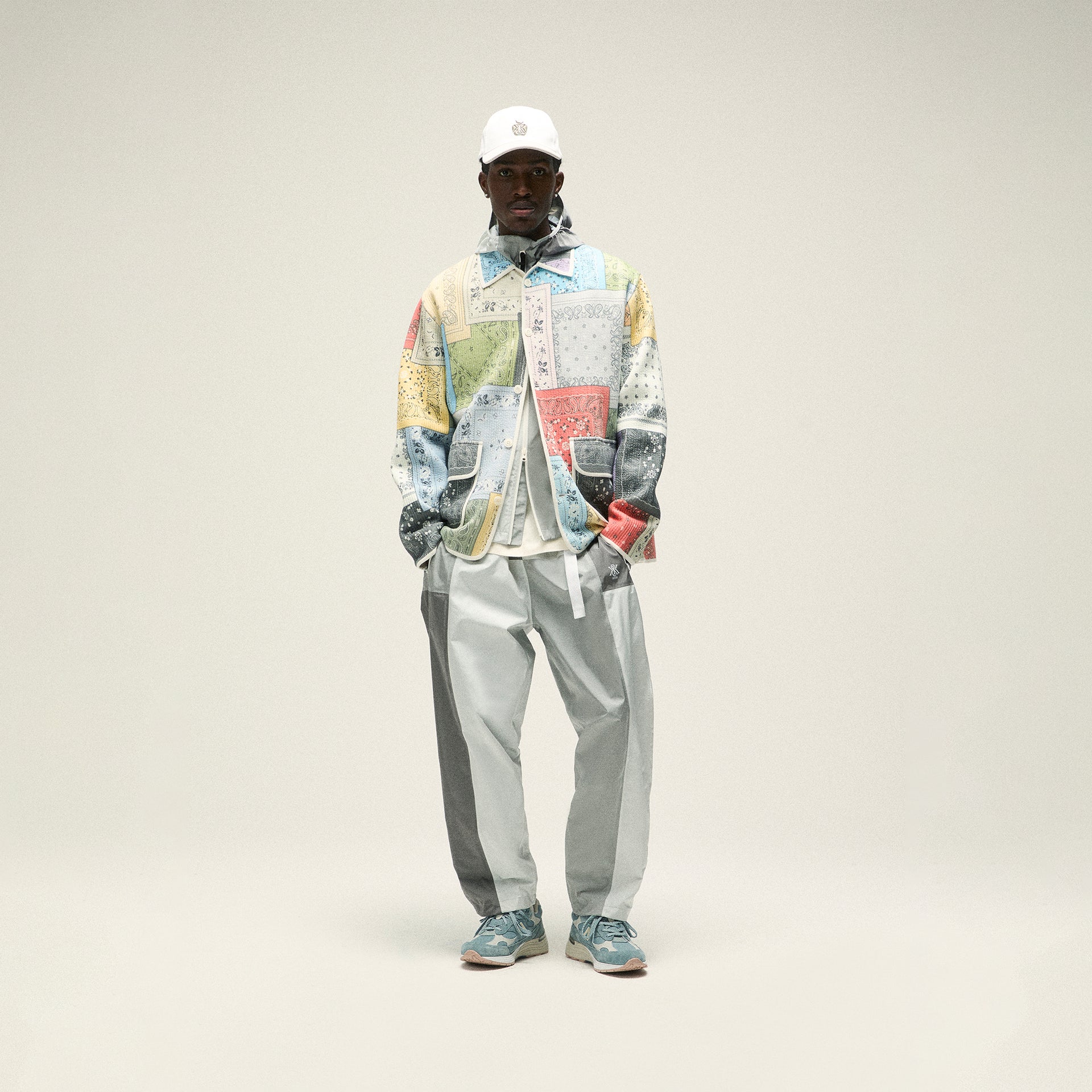 Kith Hayward Quilted Coaches Jacket - Multi