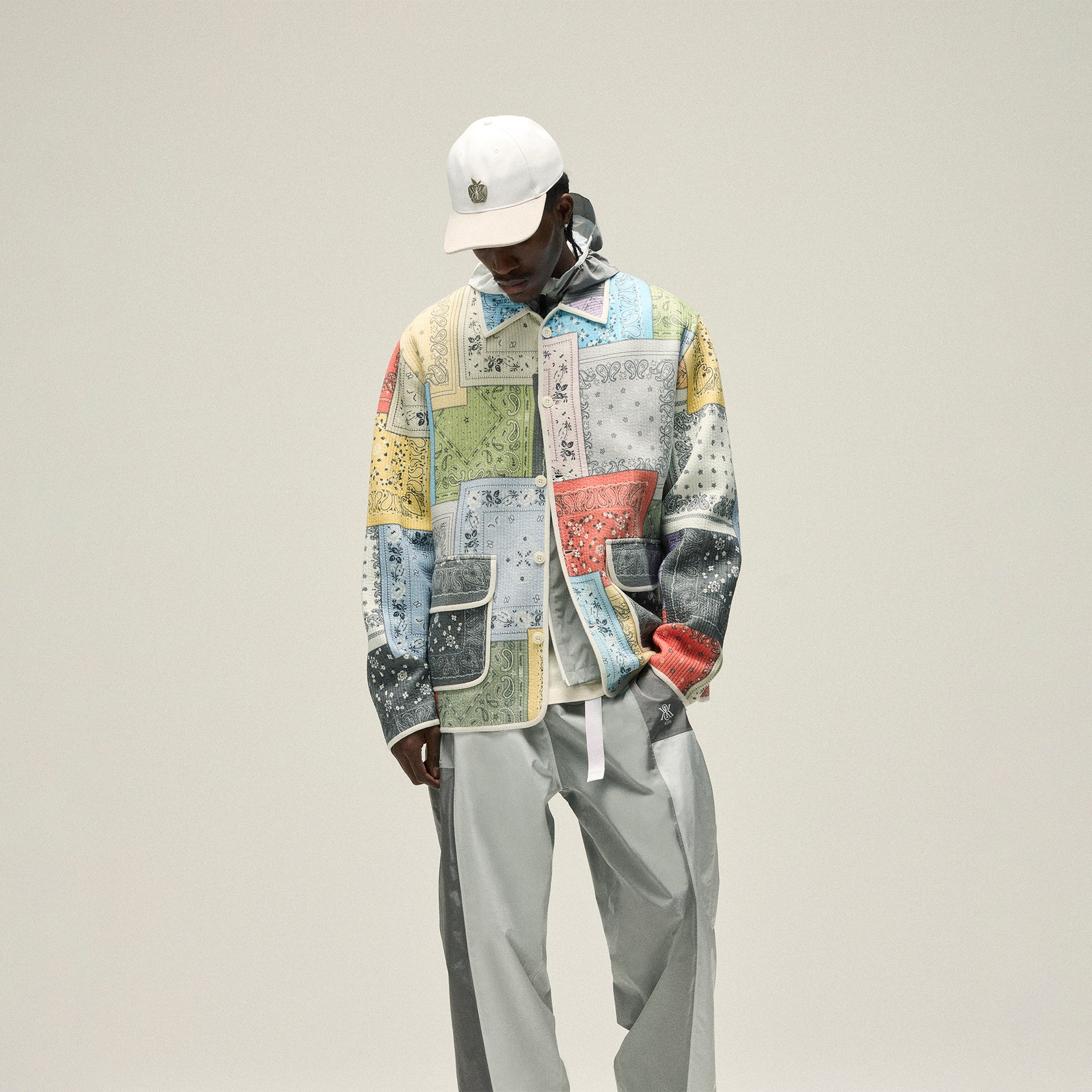 Kith Hayward Quilted Coaches Jacket - Multi