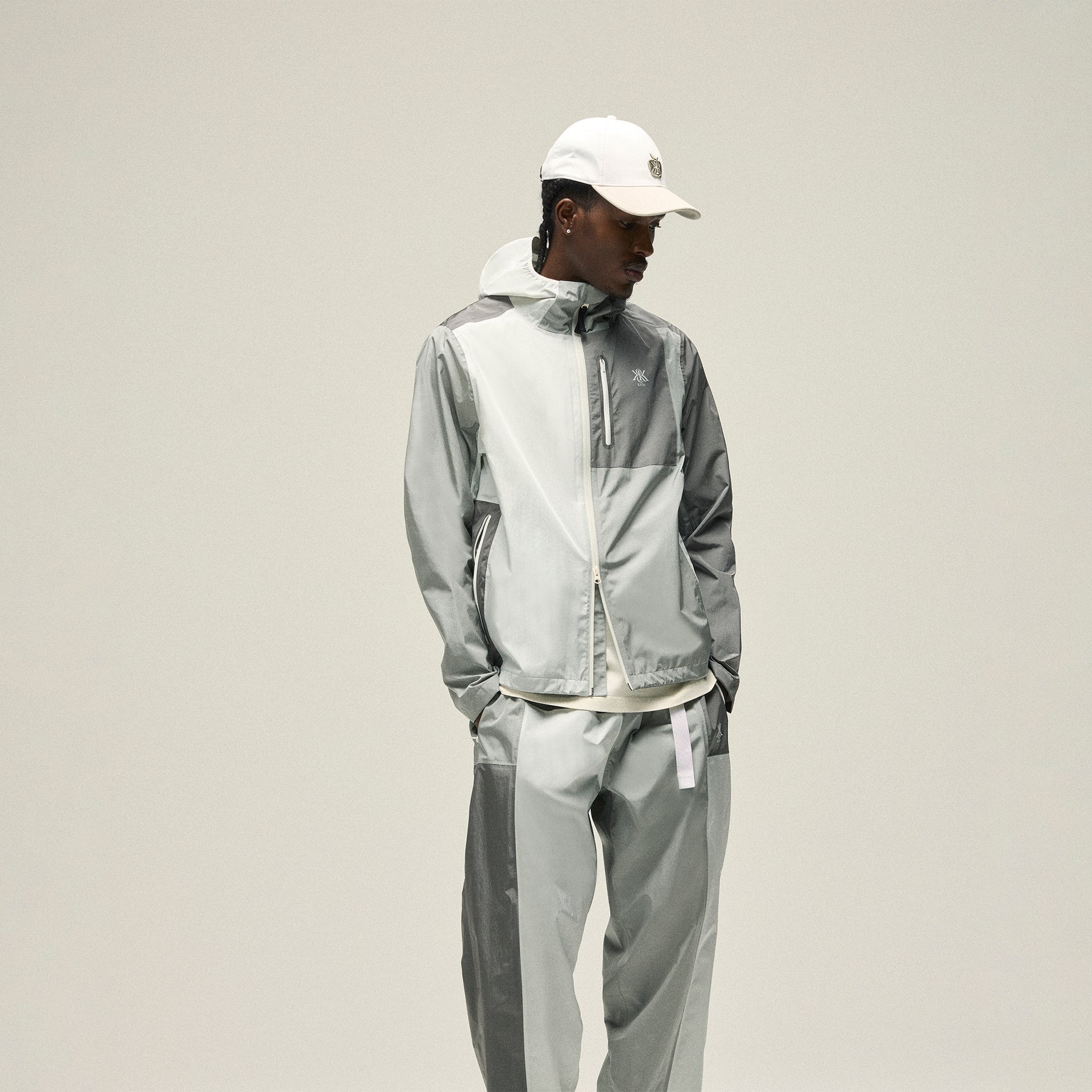 Kith Xander 3L Rain Jacket - Fin