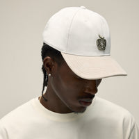 Kith Two Tone Suede Brim Aaron Classic Cap - White