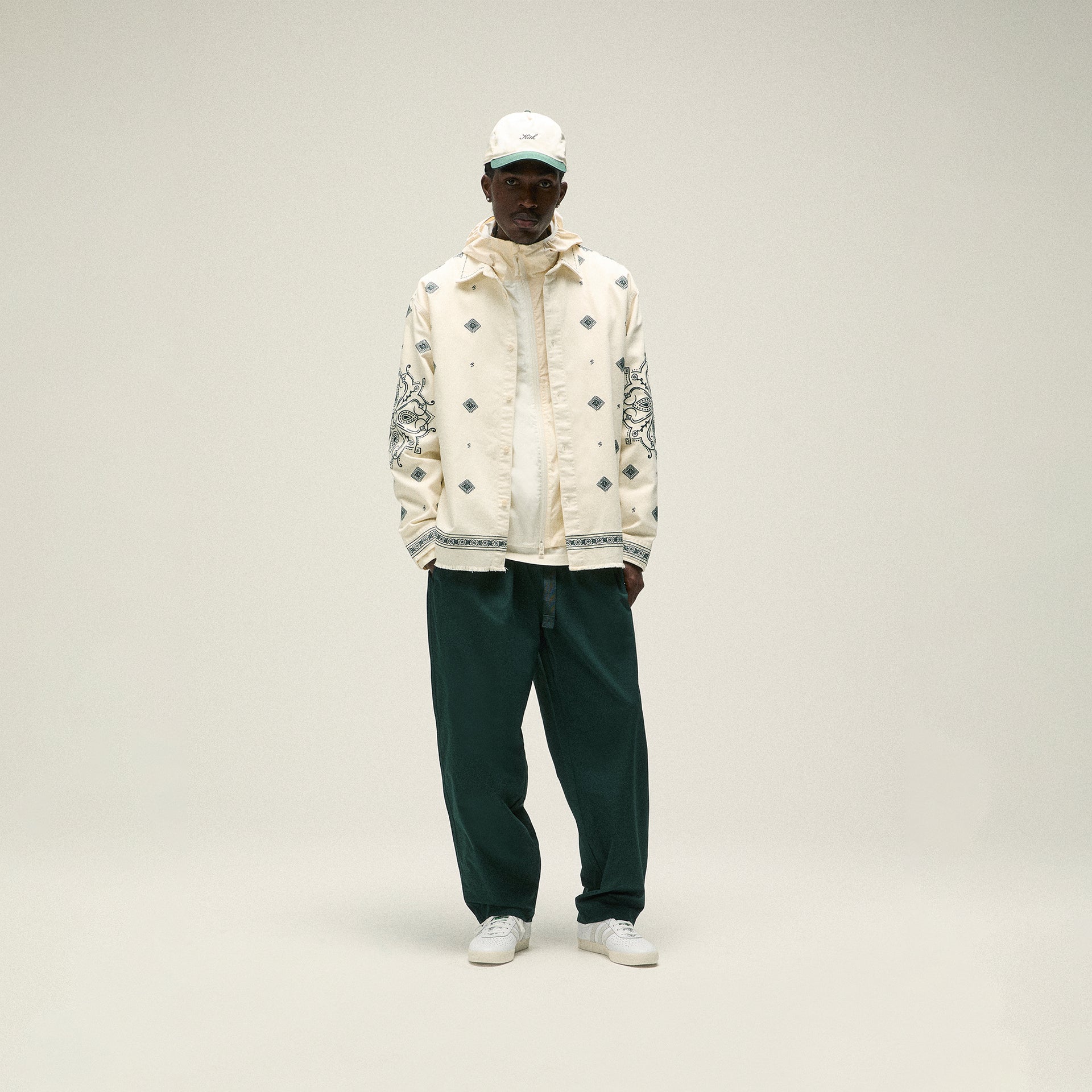 Kith Raw Hem Denim Apollo Shirt - Stadium