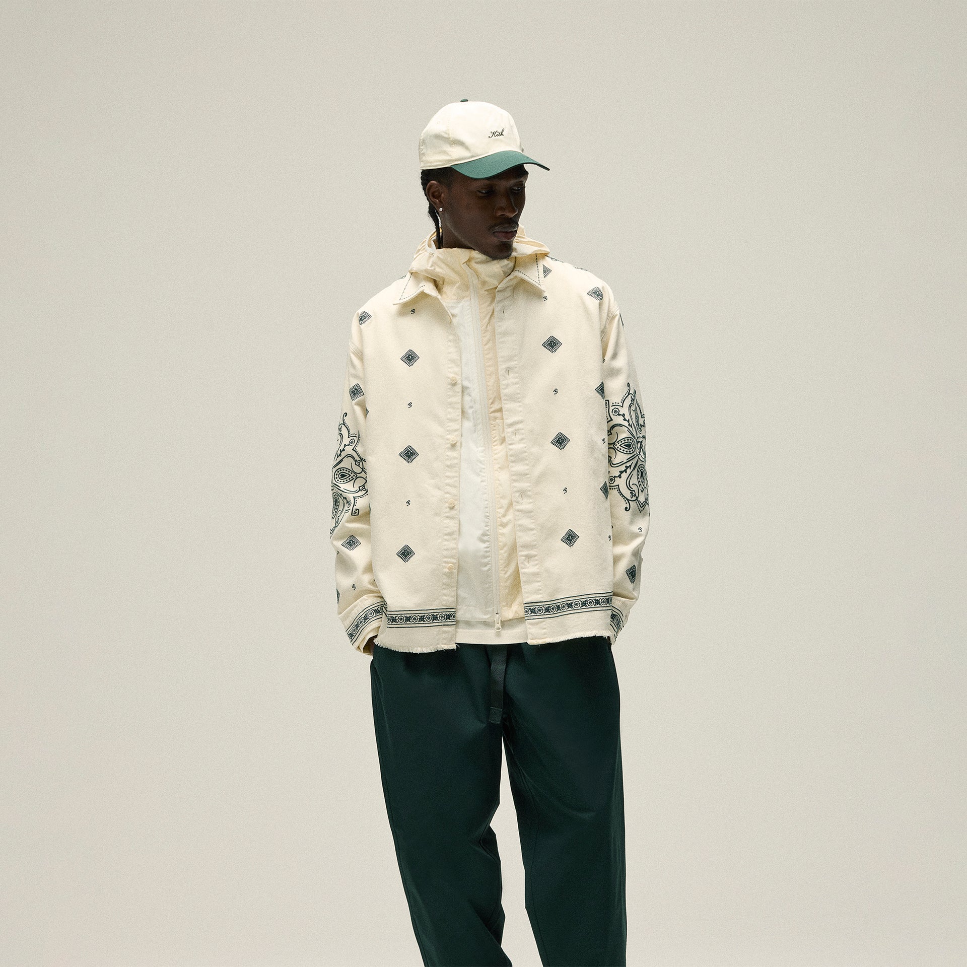 Kith Raw Hem Denim Apollo Shirt - Stadium
