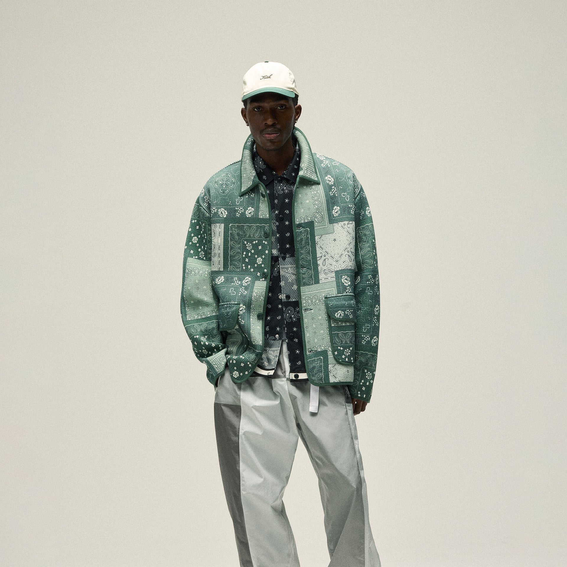 Kith Hayward Quilted Coaches Jacket - Vivarium