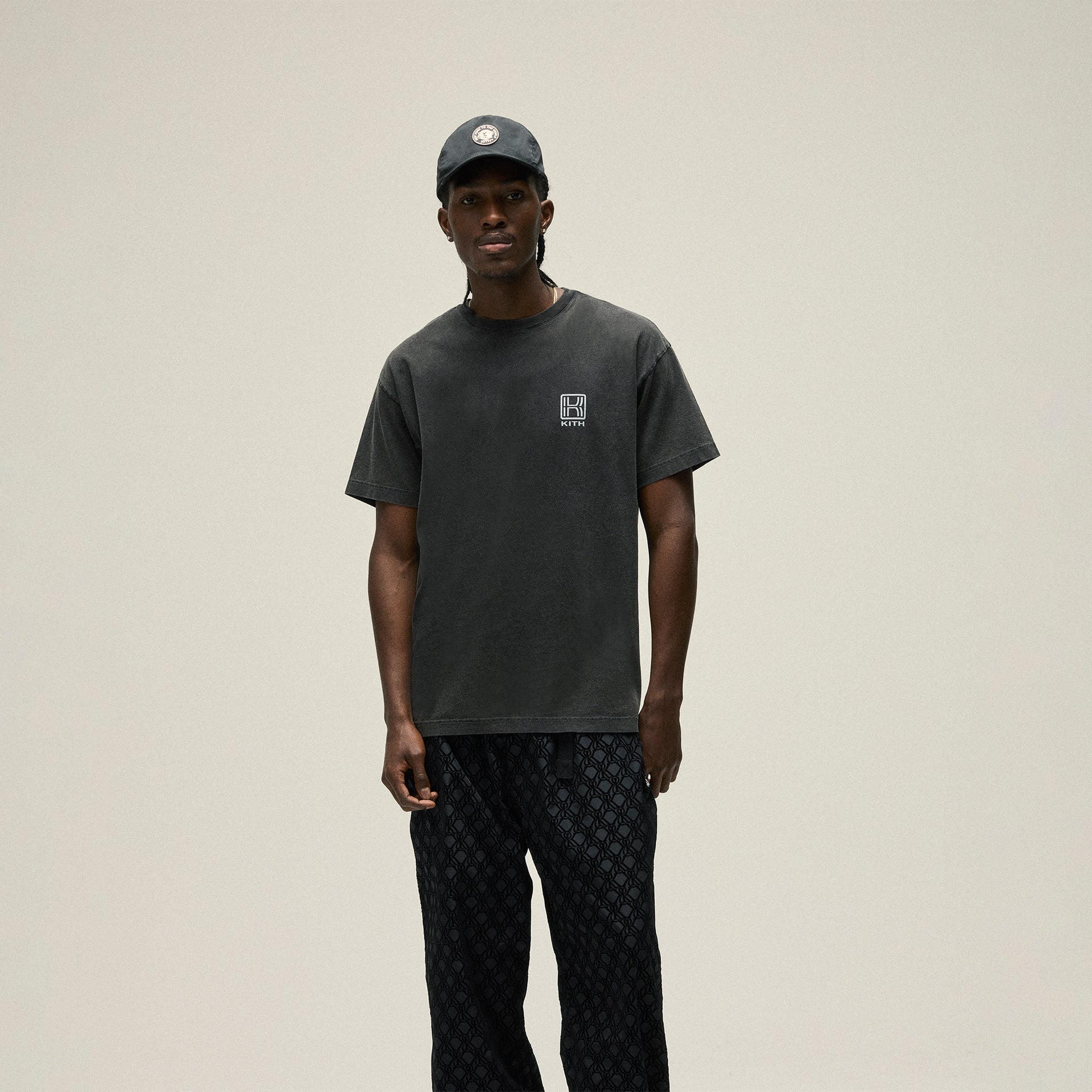 Kith Cycling Palette Vintage Tee -  Black