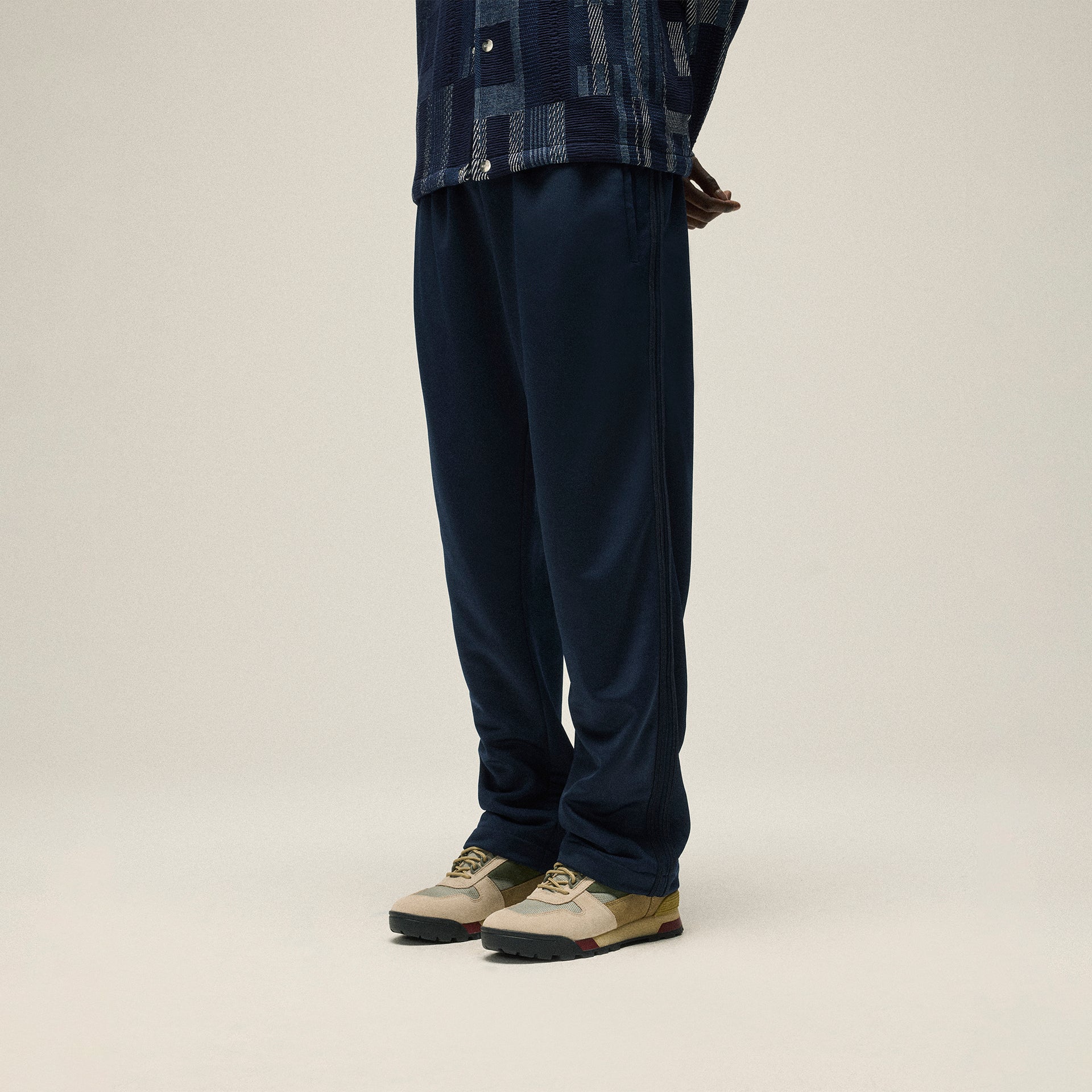 Kith Geometric Knit Coaches Jacket - Nocturnal