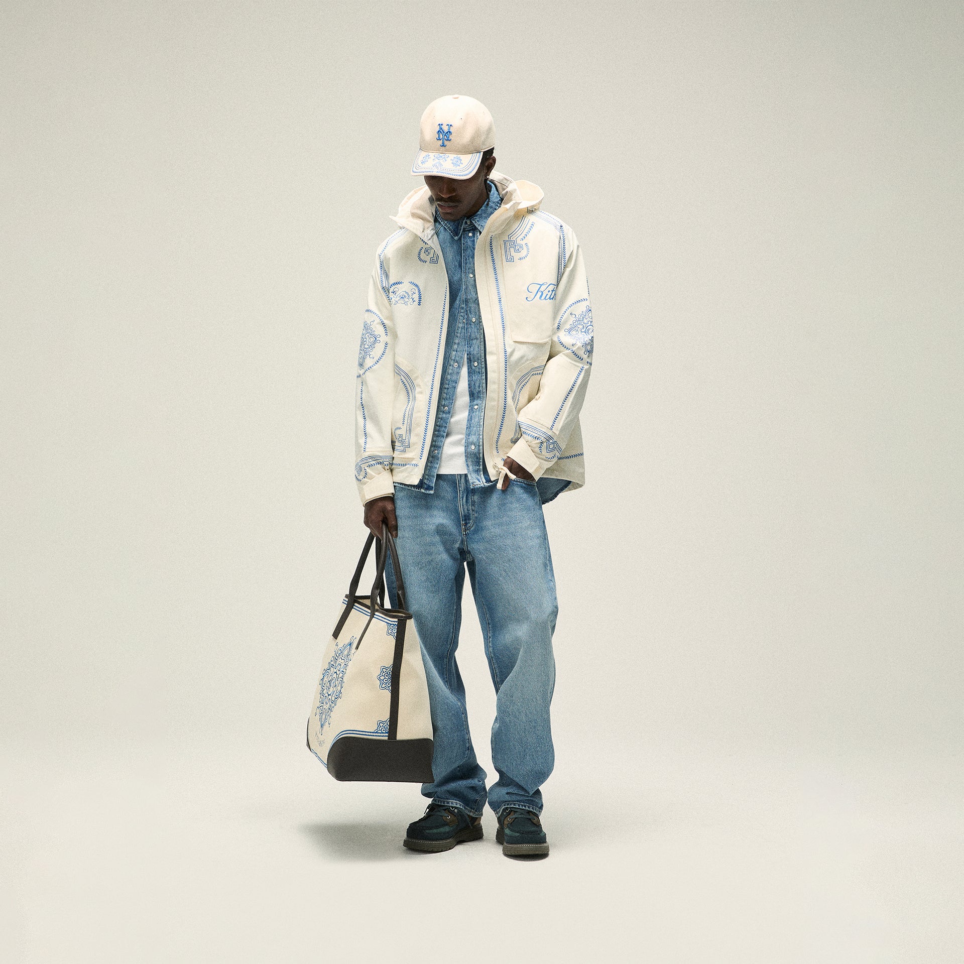 Kith Gabriel 3L Rain Jacket - Sandrift