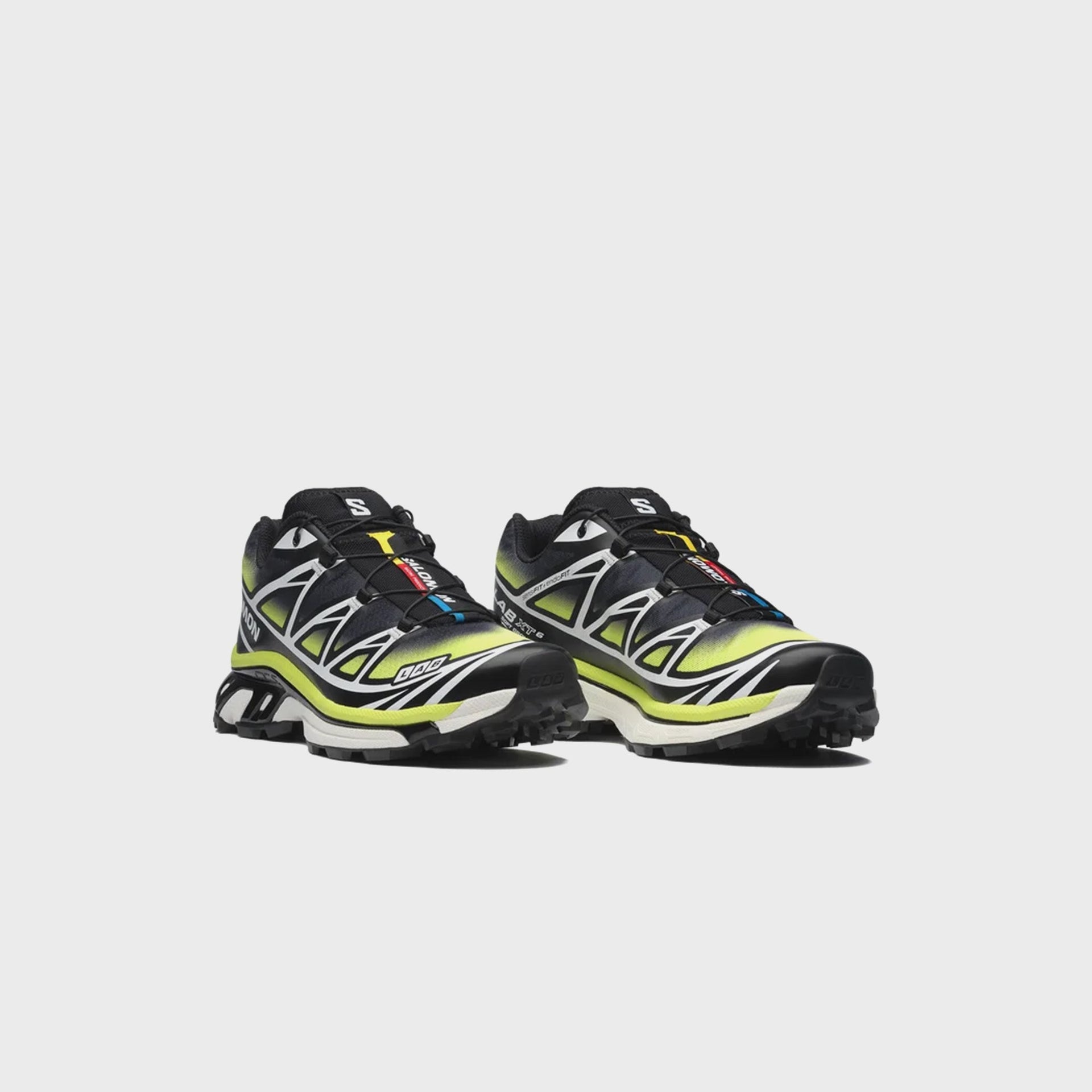 Salomon XT-6 Skyline - Black / Maritime Blue / Sharp Green