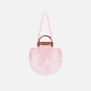 Longchamp Xs La Pliage Filet Crossbody Bag in Pink