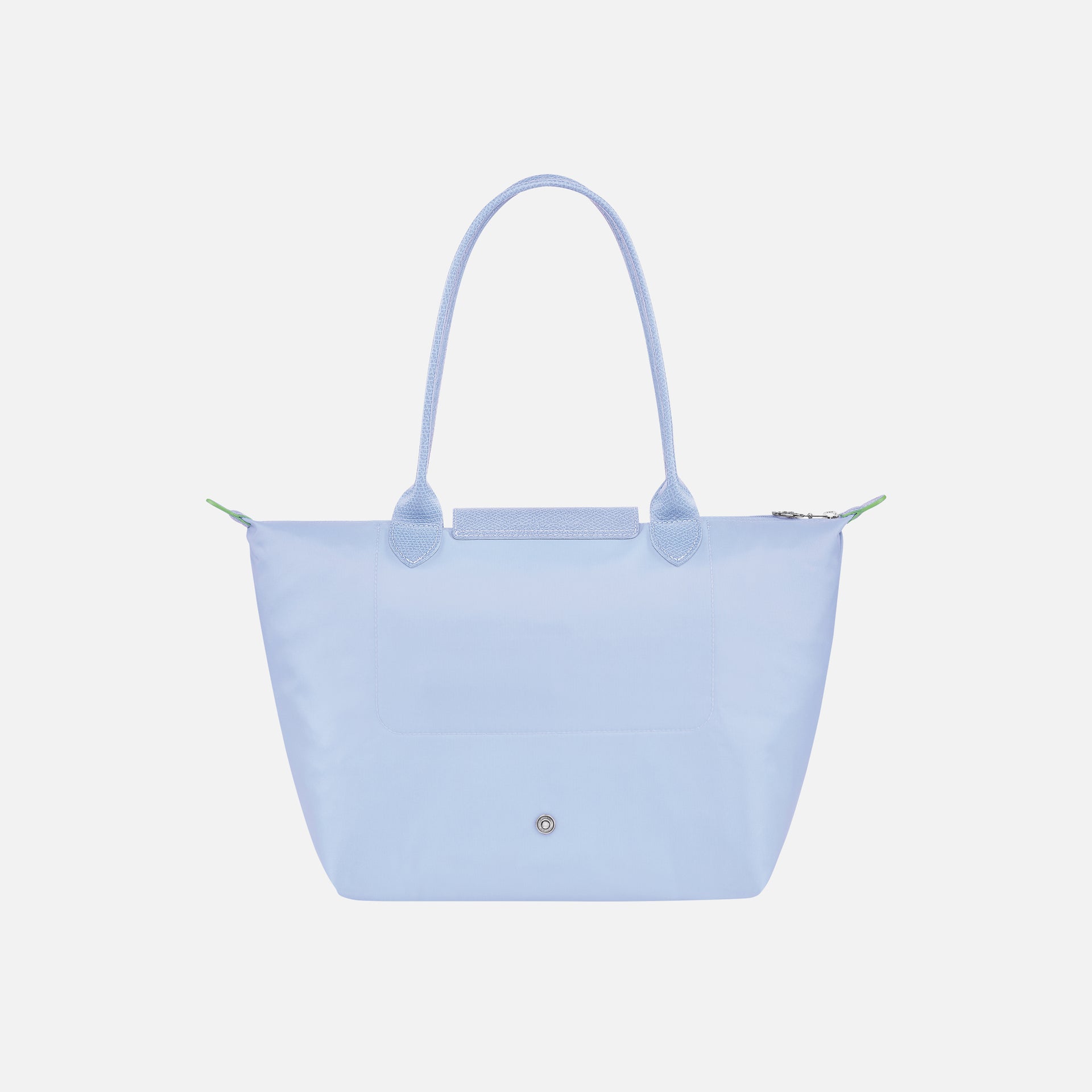 Longchamp Le Pliage Green Small Shoulder Tote - Sky Blue