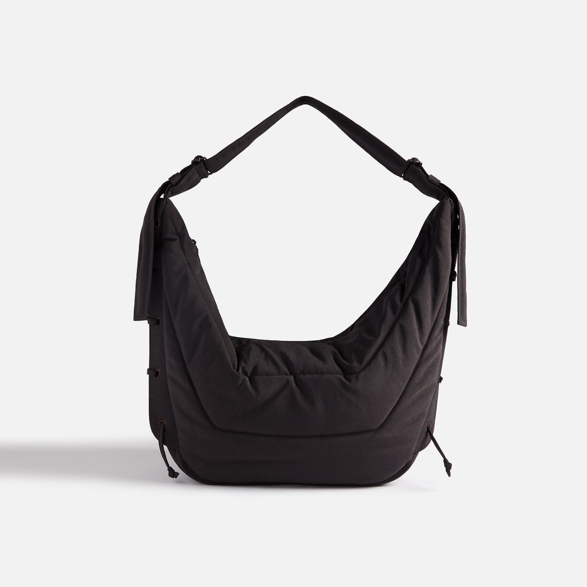 Lemaire Large Soft Game Bag - Dark Chocolate