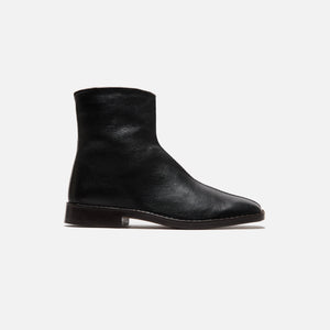 Lemaire Piped Zipped Boots - Black