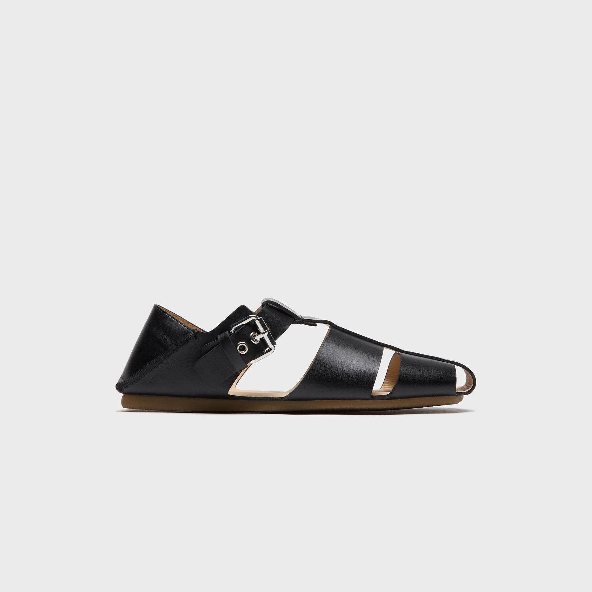 Lemaire Fisherman Slip-On Sandals - Black