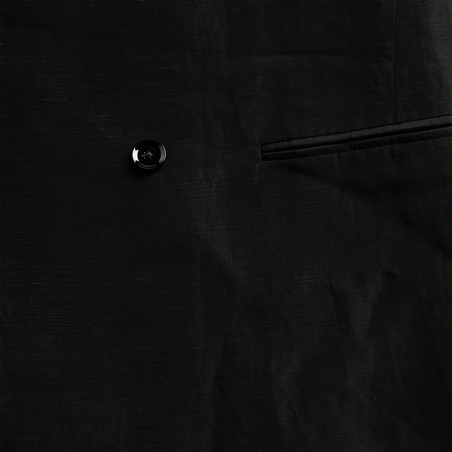 Lemaire Soft Tailoring Double Breasted Coat - Black