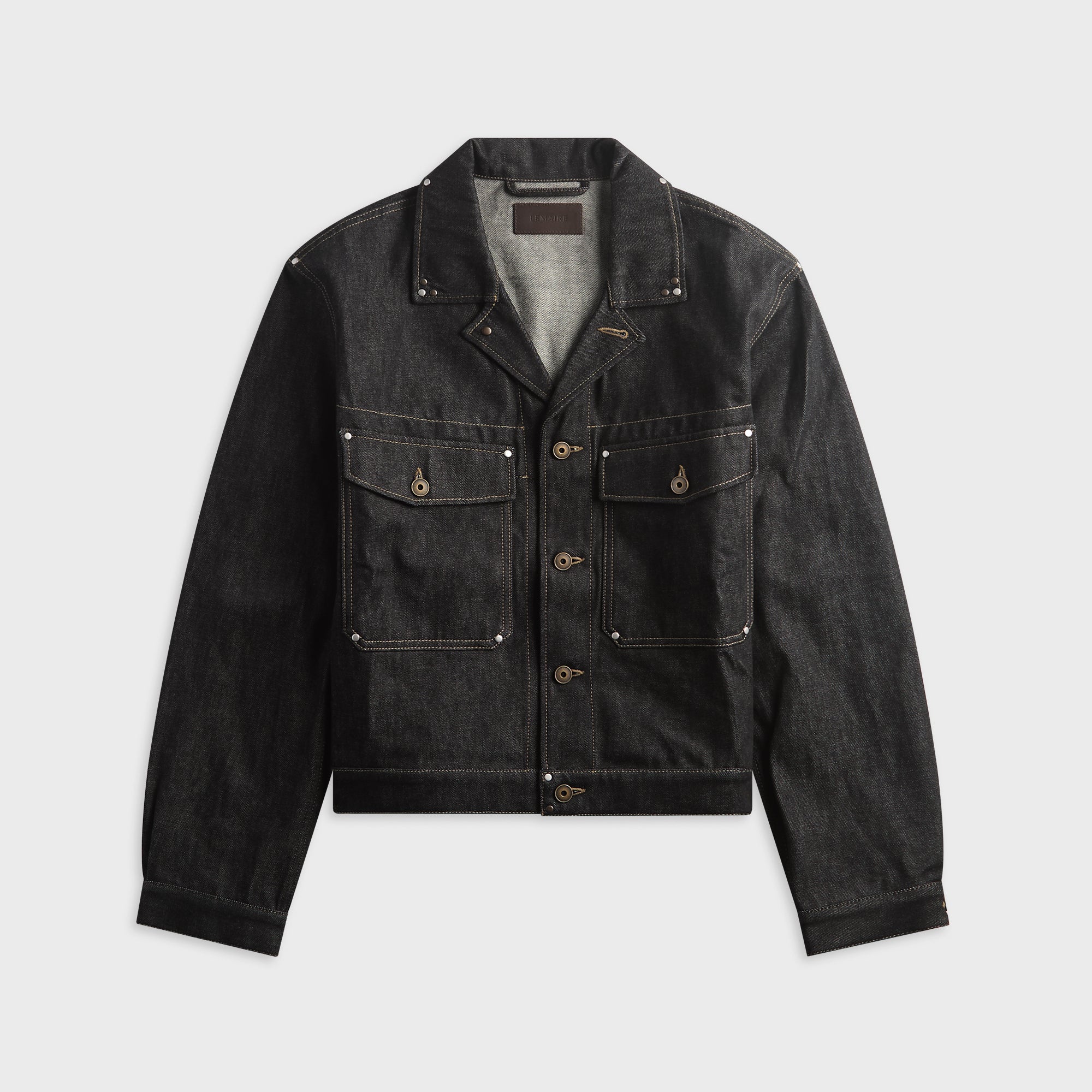 lemaire trucker jacket 完売品 Lemaire Trucker Jacket - Slate – Kith