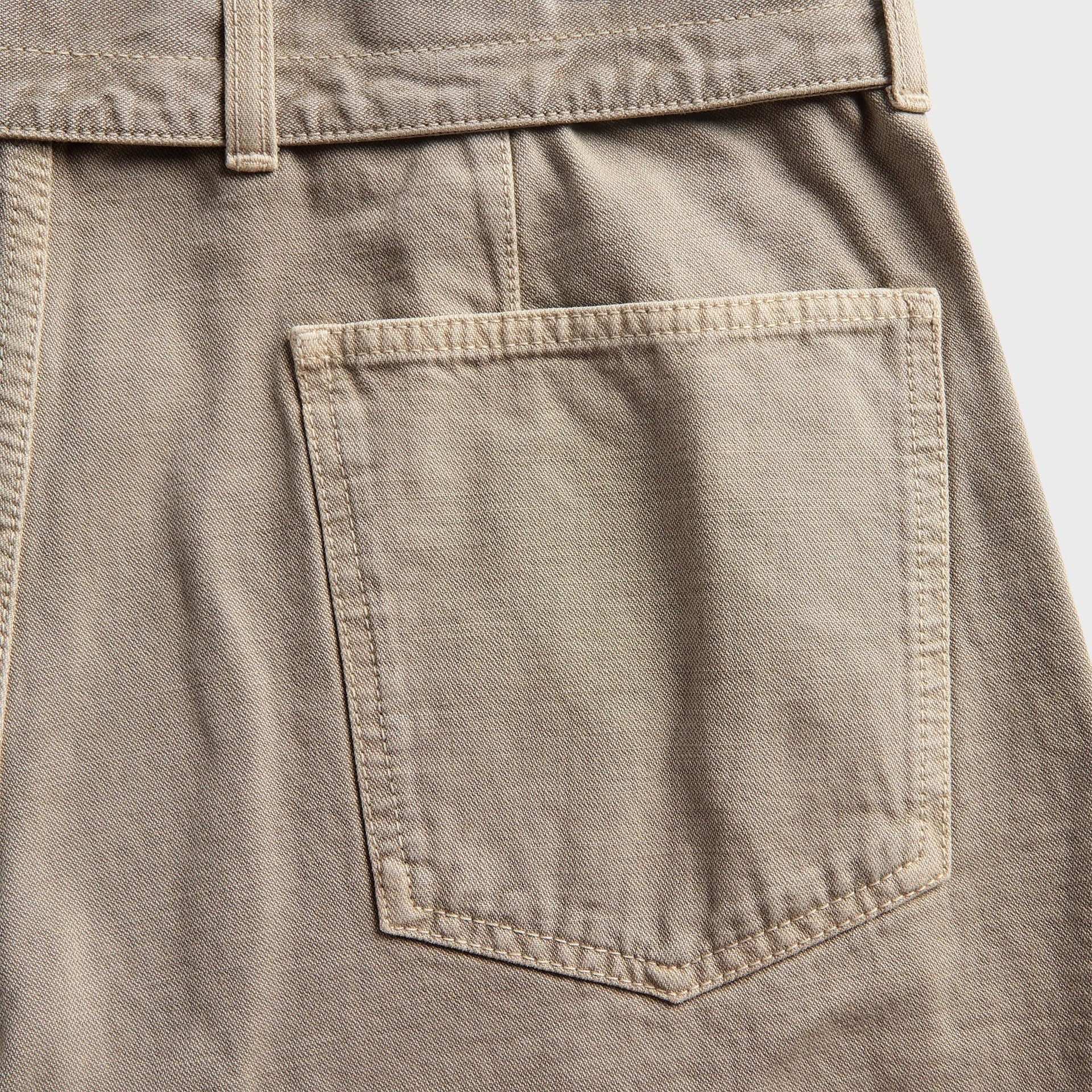Lemaire Denim Short - Moonstone