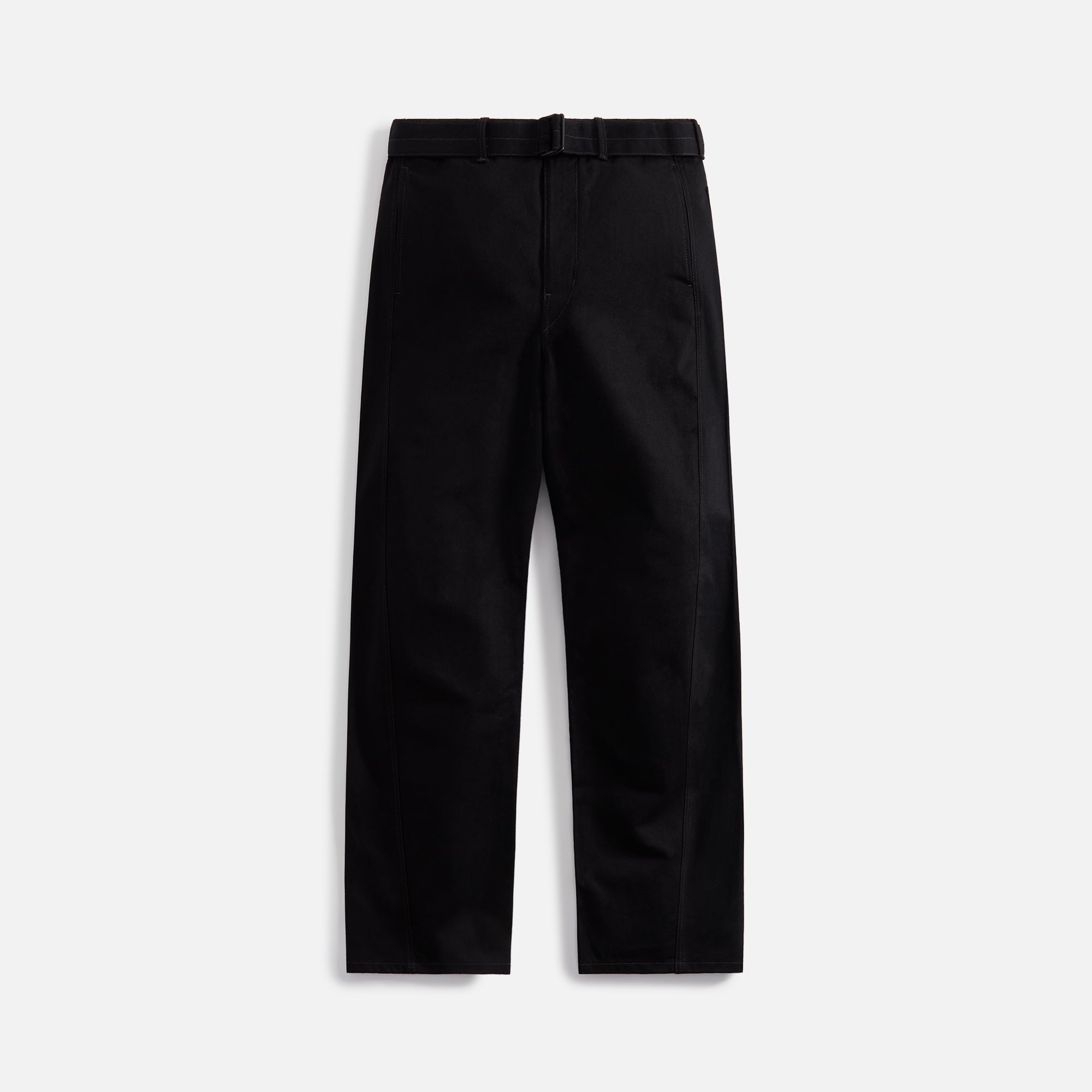 Lemaire Twisted Belted Pants - Black – Kith