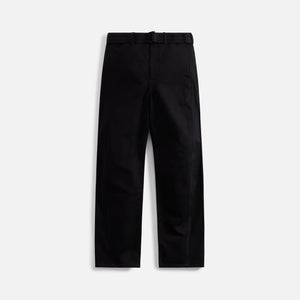 Lemaire Twisted Belted Pants - Black