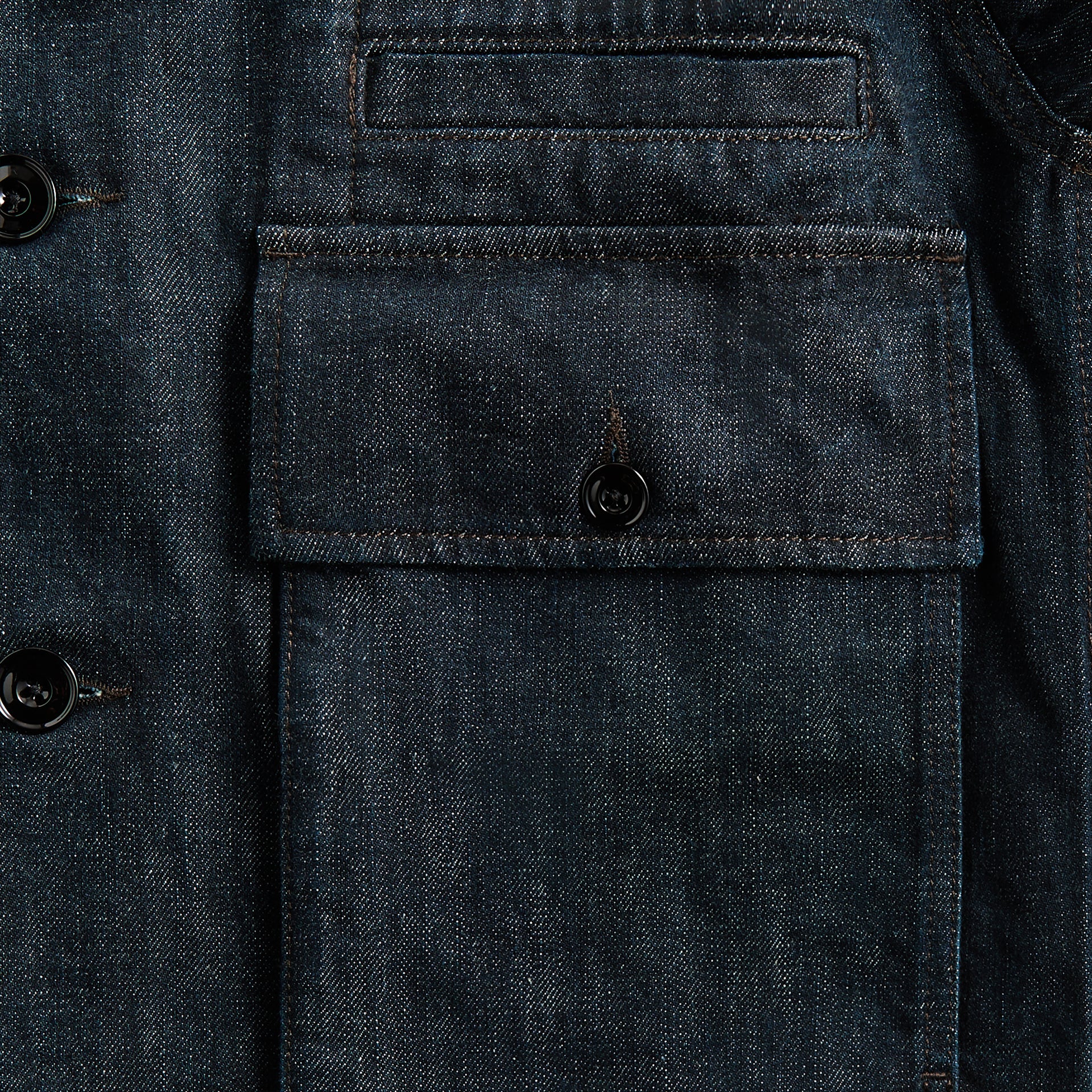 Lemaire Boxy Jacket - Denim Indigo