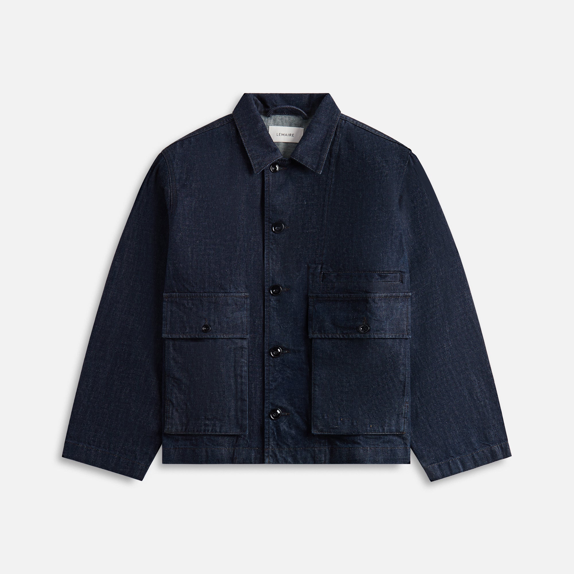 Lemaire Boxy Jacket - Denim Indigo – Kith