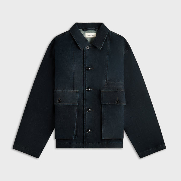 lemaire デニムジャケット　xxs black LEMAIRE カーブ デニムジャケット | ブラック | FARFETCH JP