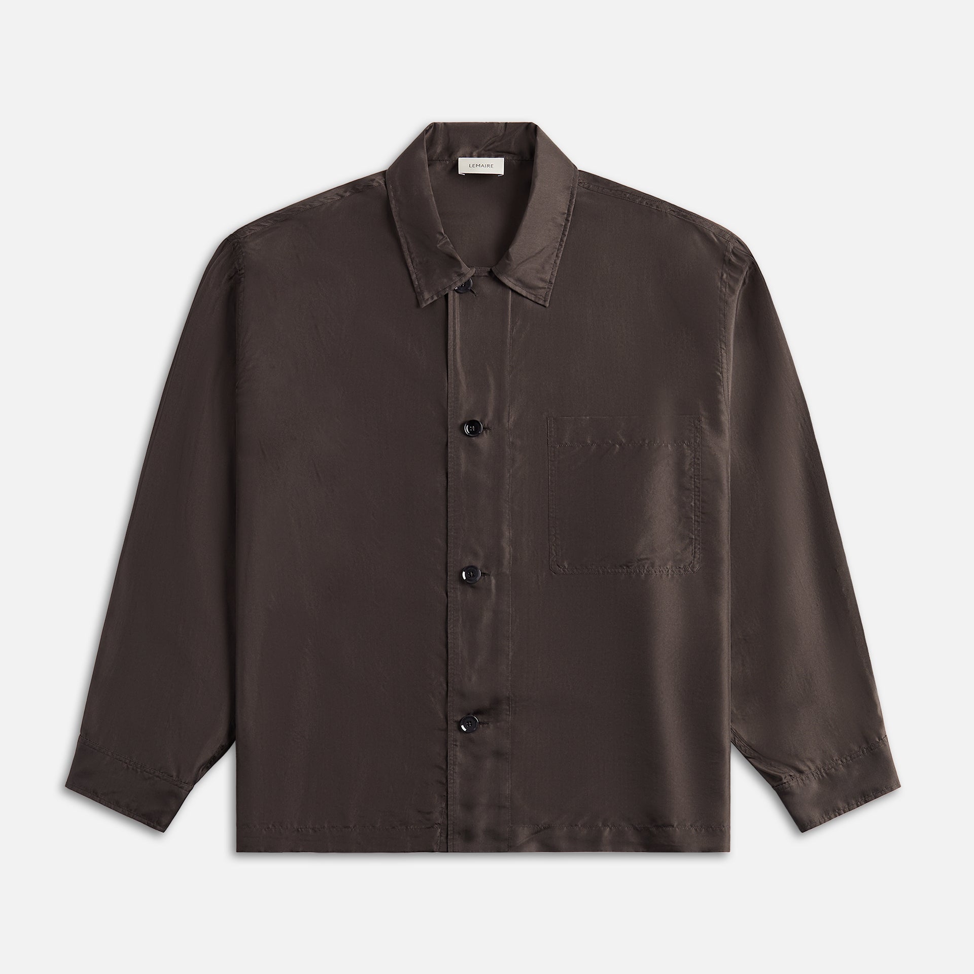 Lemaire Pyjama Shirt - Espresso