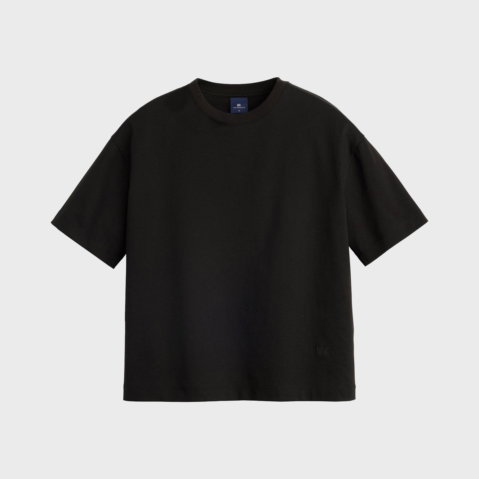 Levi`s Blue Tab Relaxed Tee - Jet Black