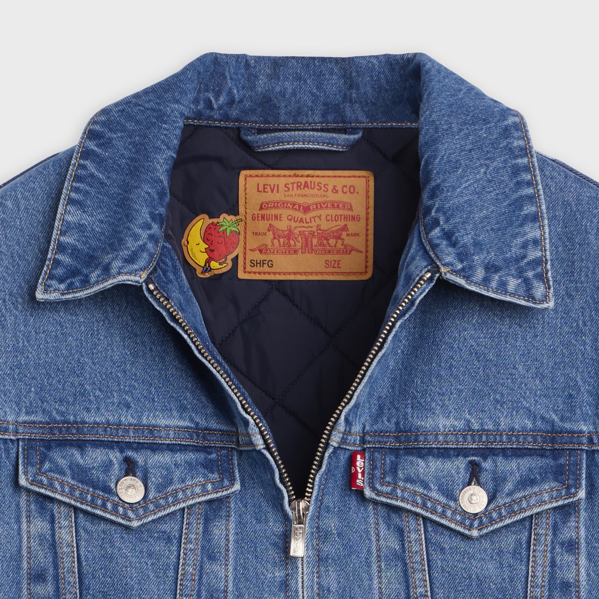 Levi's x Sky High Farm Goods Trucker Jacket - Rinse – Kith
