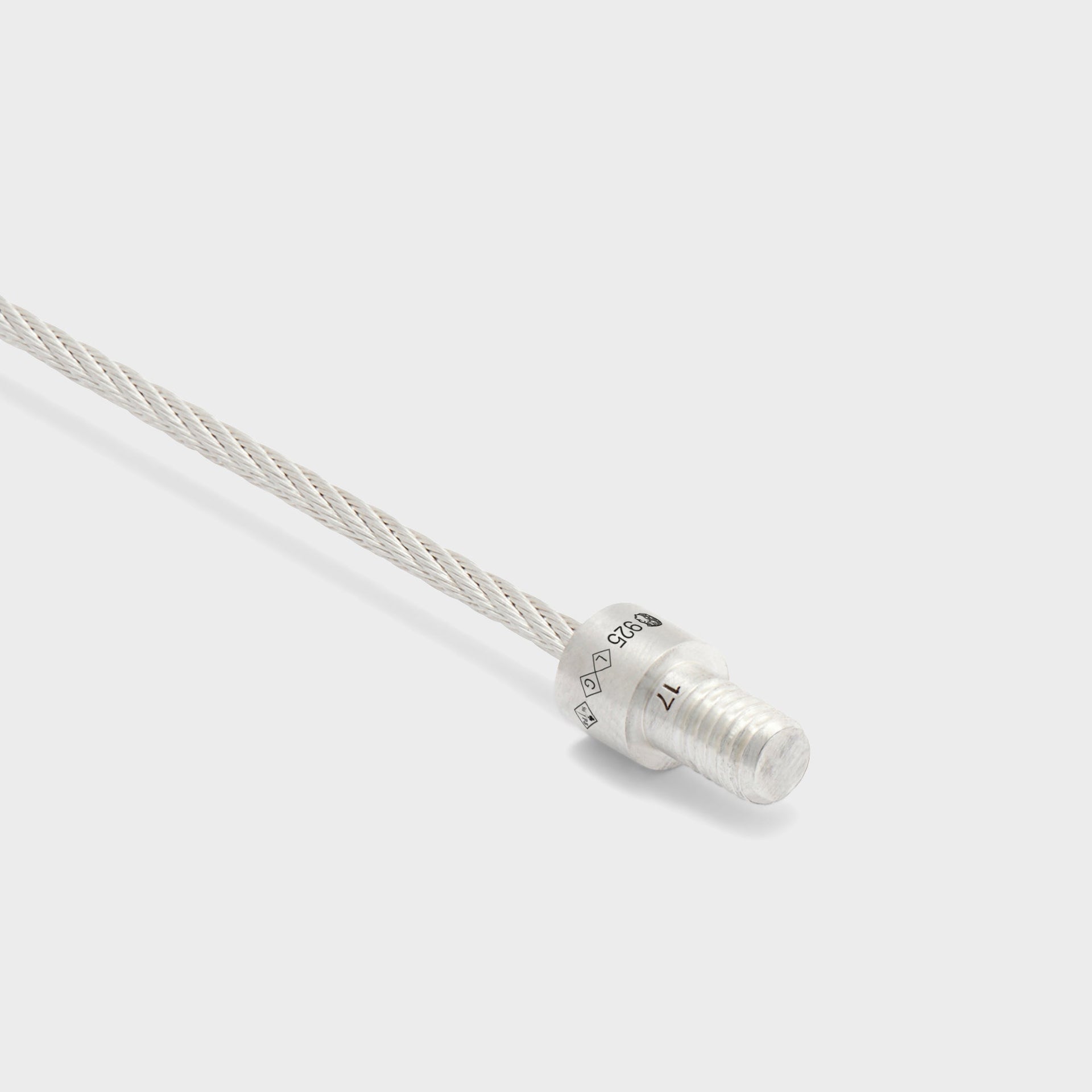 Le Gramme 7g Cable Bracelet - Silver