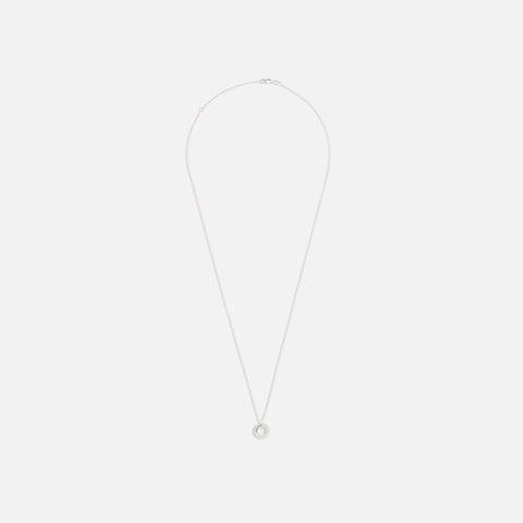 Le Gramme 1.1 Circle Pendant Brushed Silver 925 - Silver