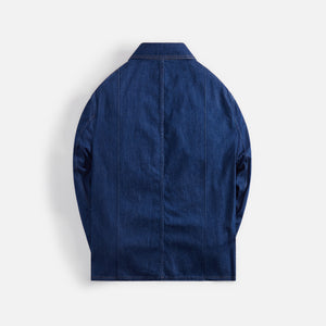 Loewe Anagram Workwear Jacket - Navy Blue