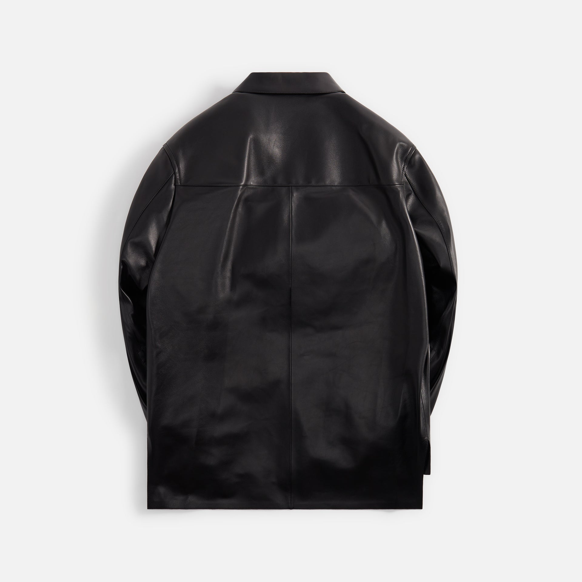 Loewe Debossed Pocket Overshirt - Black