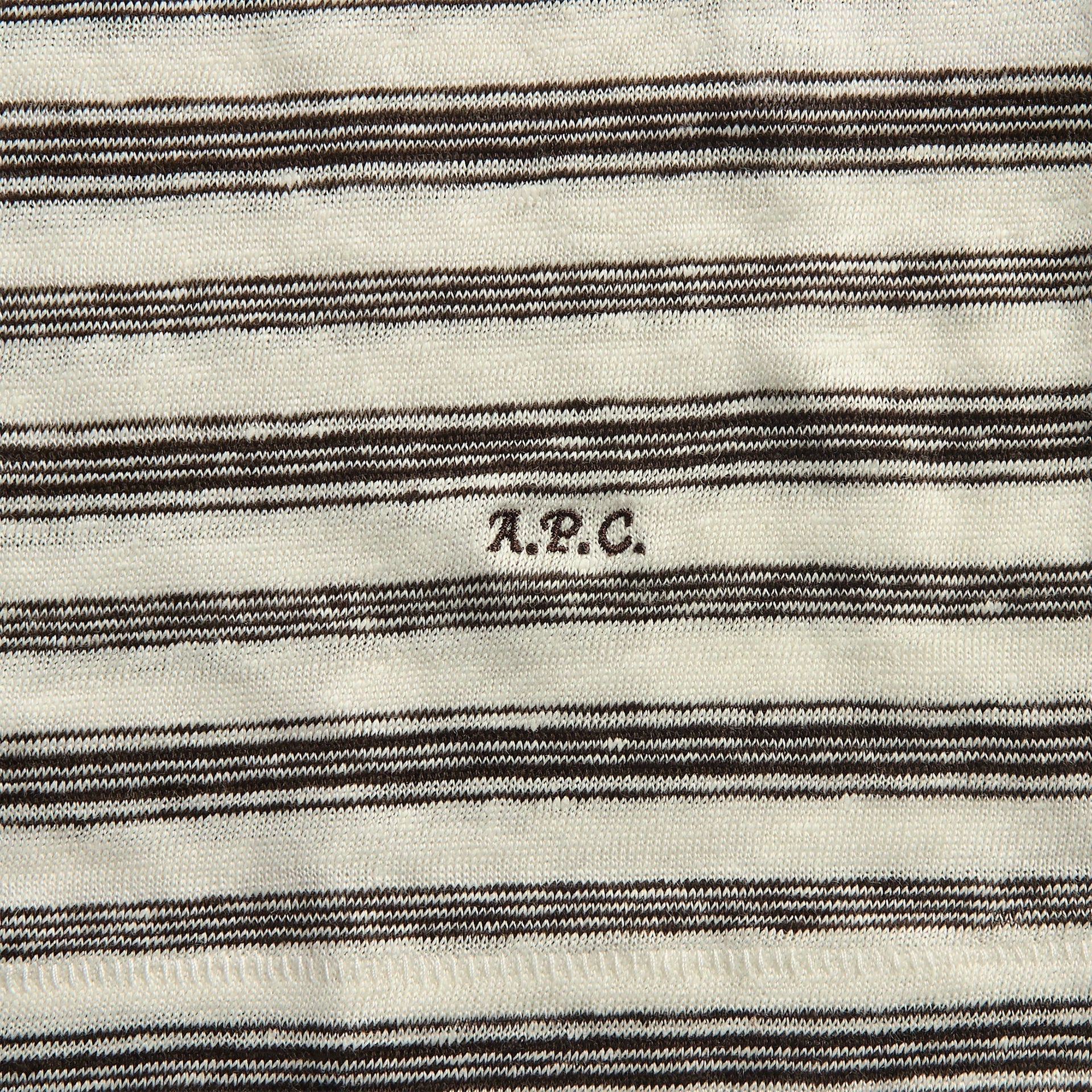 A.P.C. Ray Tee - Chestnut Brown