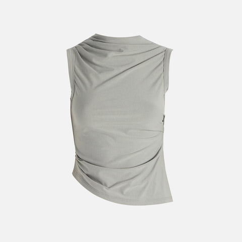 The Line By K Selma Asymmetrical Tank Top - Grey