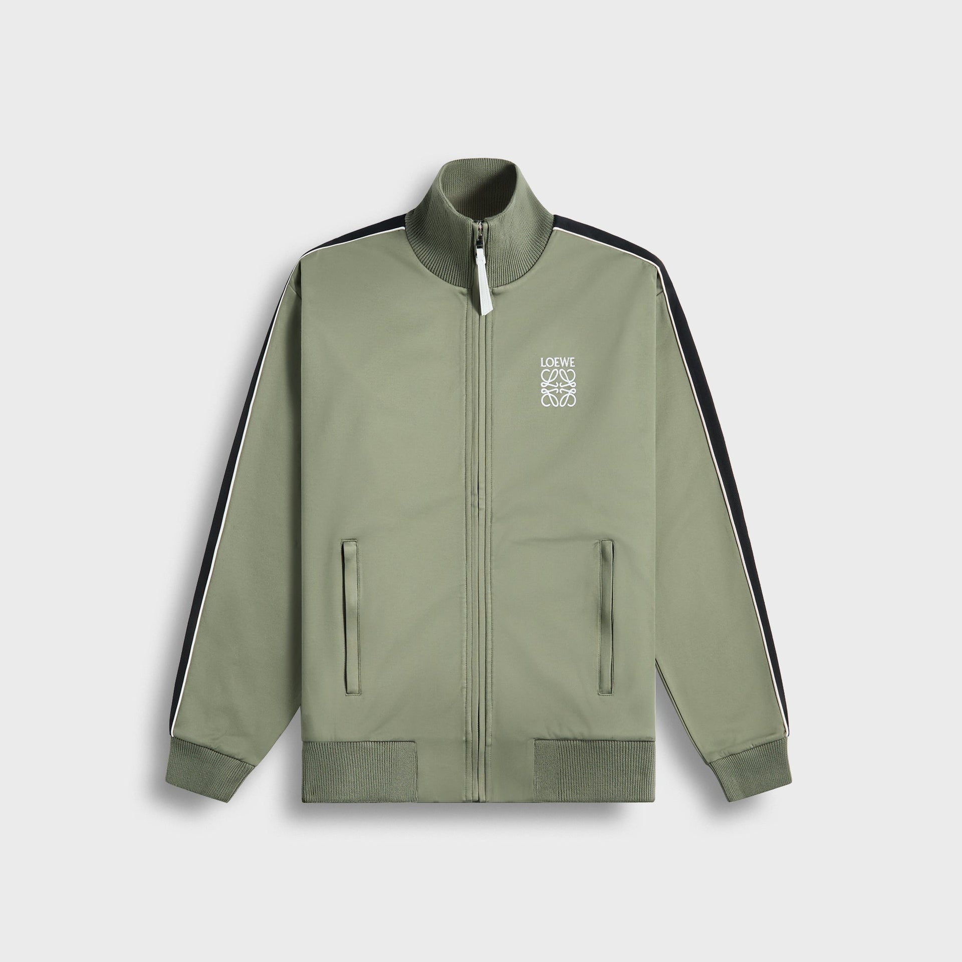 Loewe Tracksuit Jacket in Khaki Green