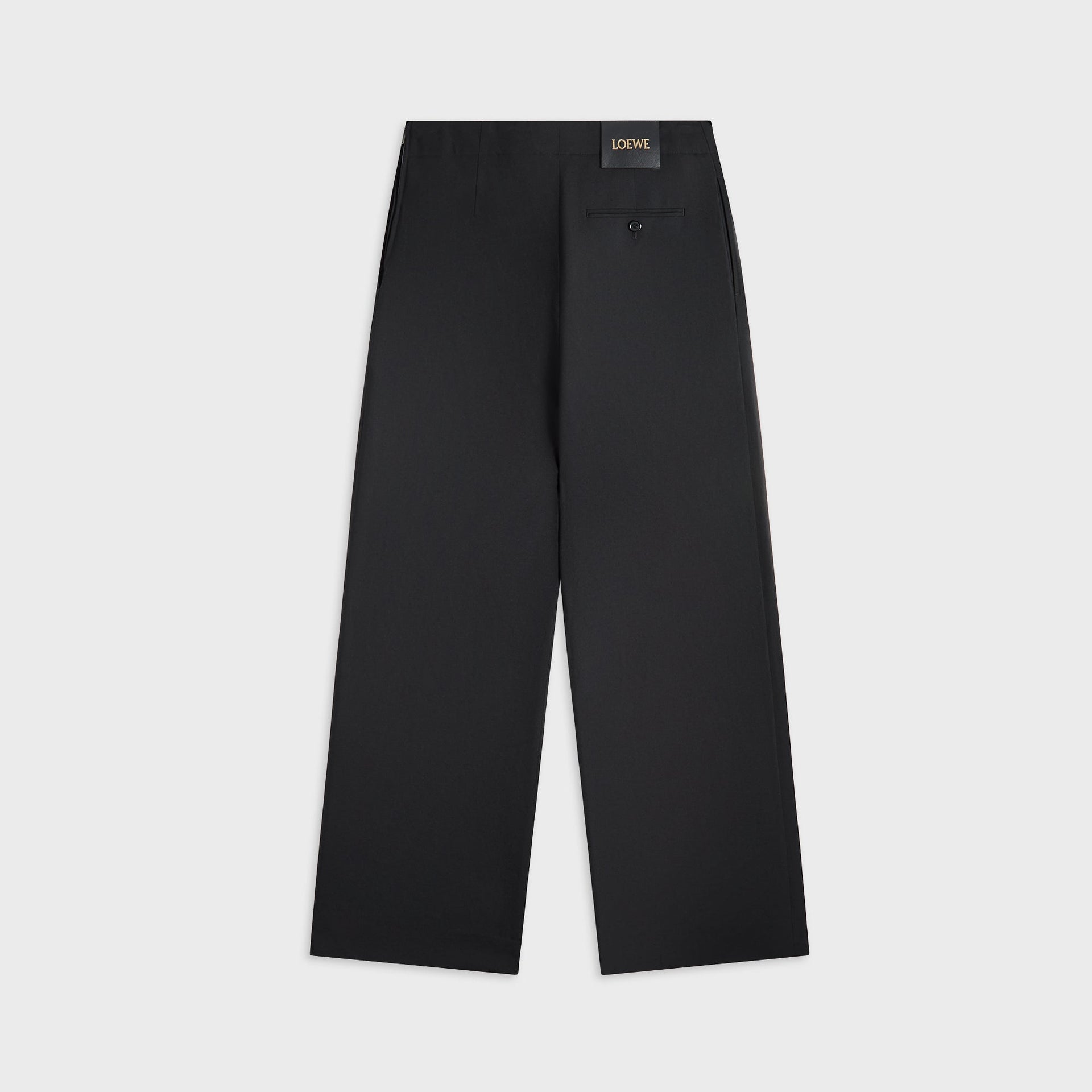 Loewe Belted Trousers - Black