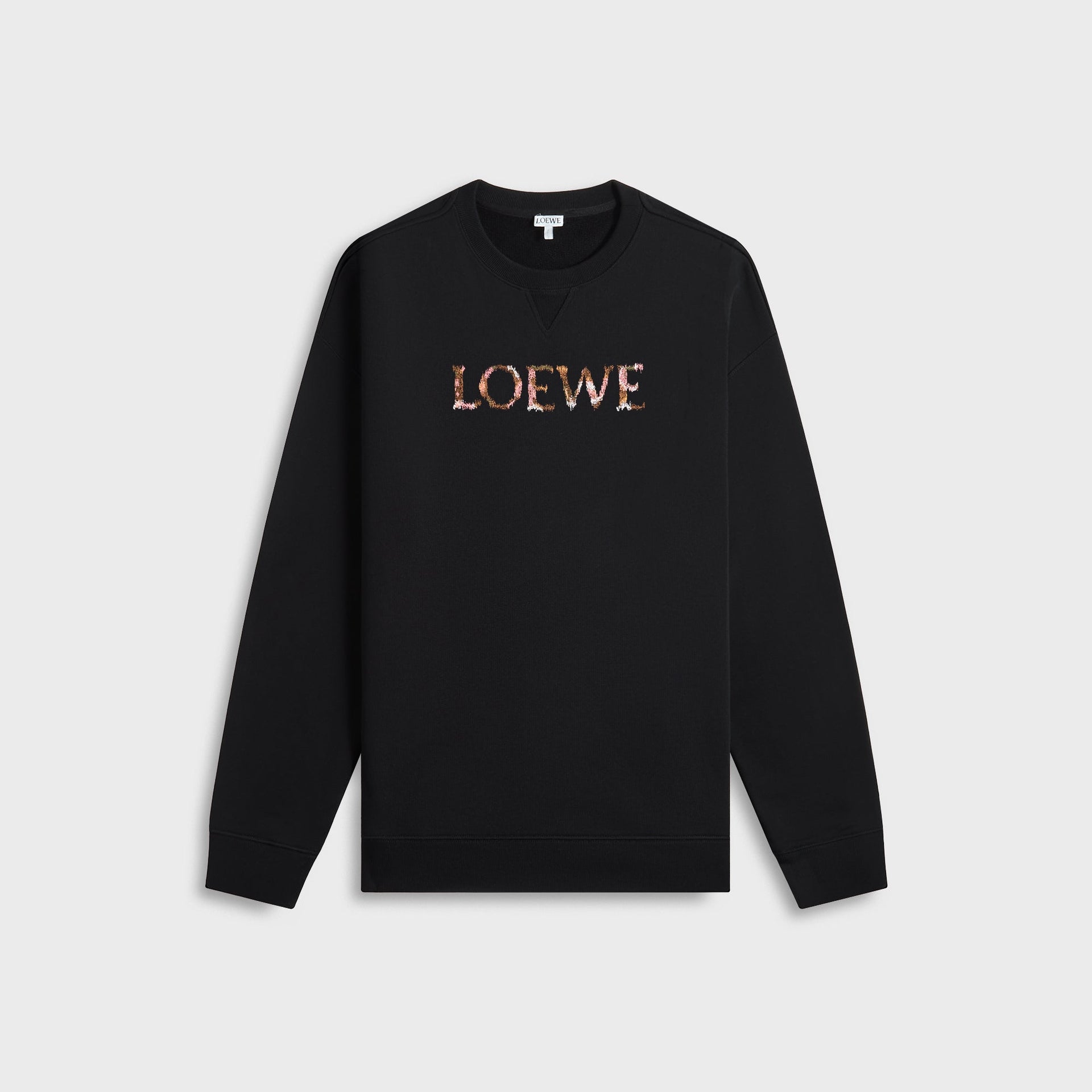 Loewe Regular Fit Sweatshirt - Black