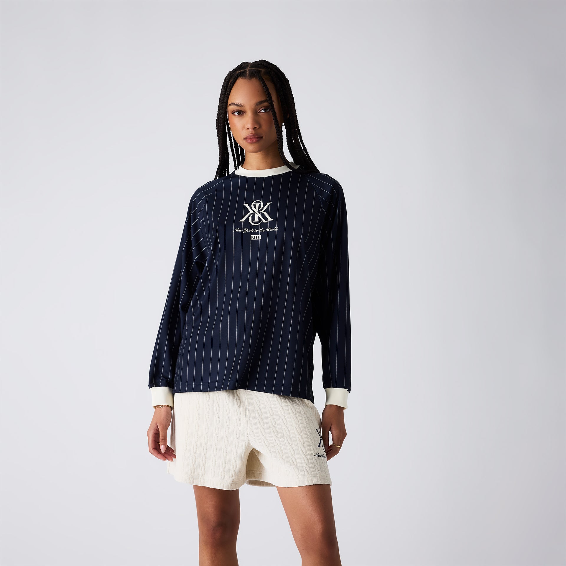 Kith Women Ridley Crest Tech Long Sleeve - Nocturnal