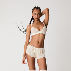 Kith Women Mesh Tap Shorty - Muslin PH