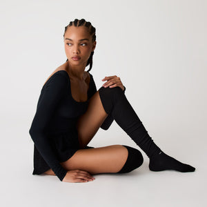 Kith Women Merino Thigh High Sock - Black PH