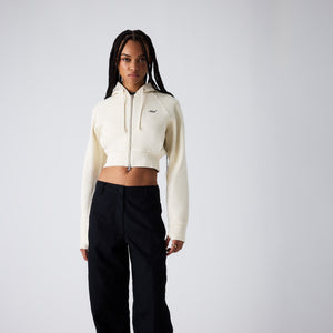 UrlfreezeShops Women Davin Cropped Hoodie - Waffle