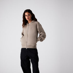 UrlfreezeShops Women Tanner Full Zip Hoodie - Wren