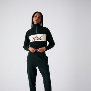 Kith Women Hunter II Kith Script Quarter Zip - Stadium