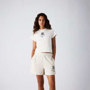 Kith Women Mulberry Crest Vintage Tee - Muslin