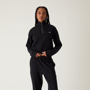 Kith Women Ryder Quarter Zip - Black PH