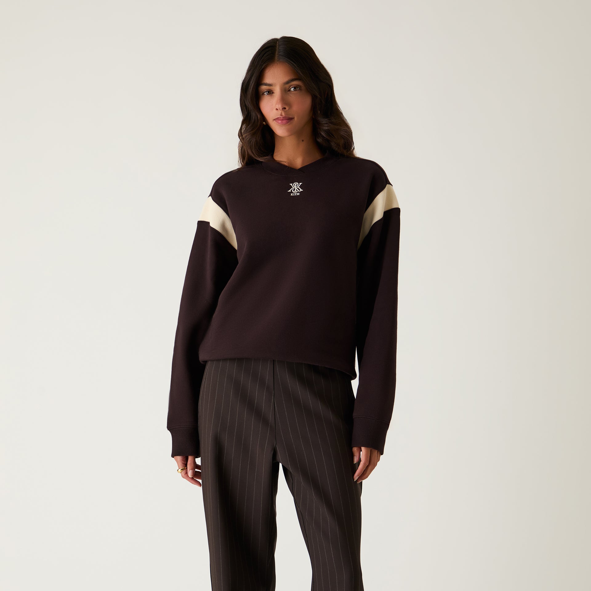 Kith Women Asher II Crest Crewneck - Incognito