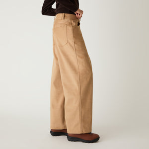 Kith Women Miren Microsuede Five Pocket Pant - Birch