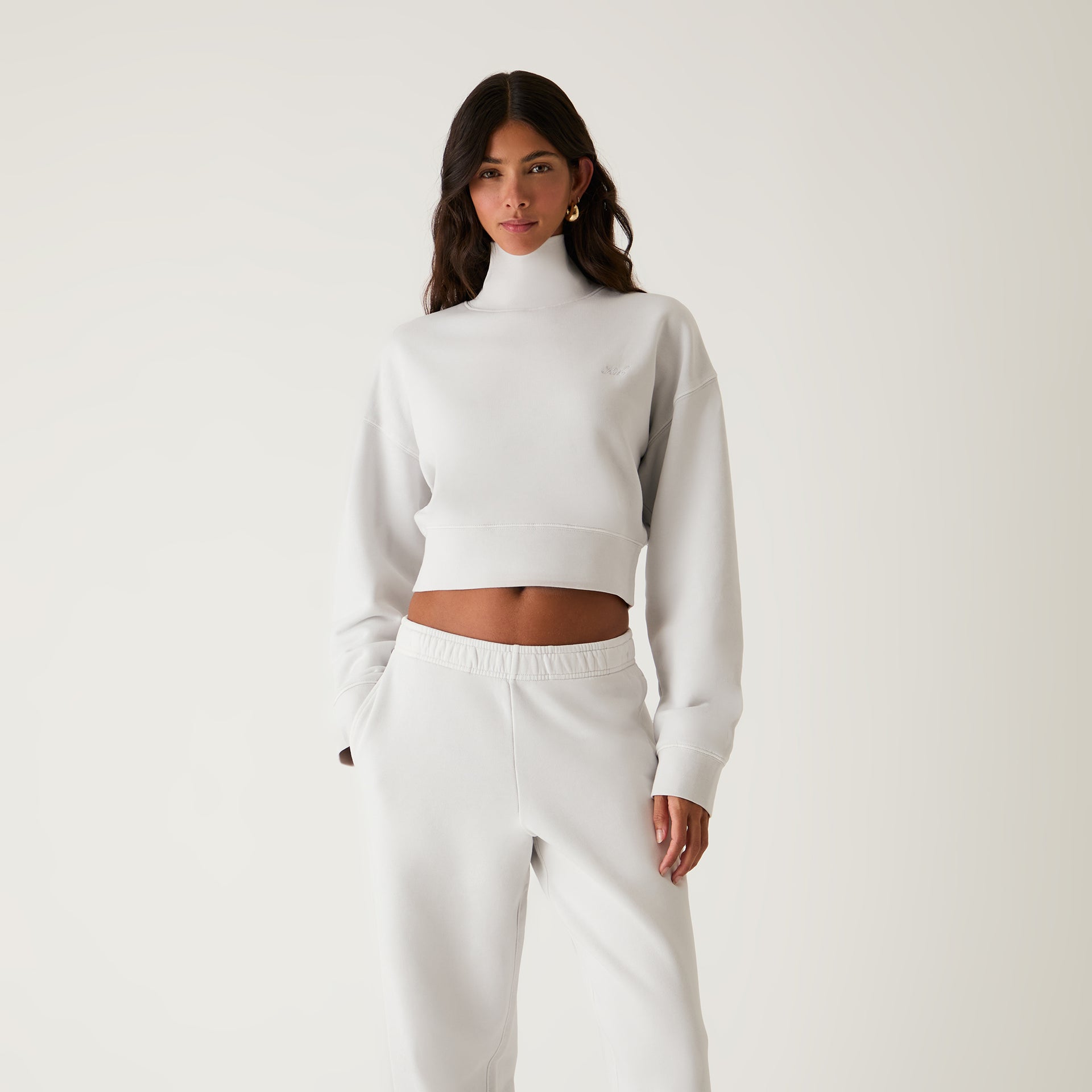 Kith Women Maryn Cropped Turtleneck - Cirrus