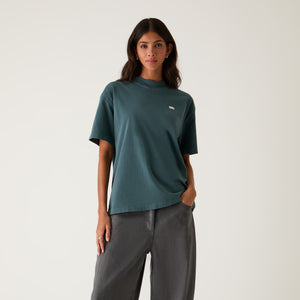 Kith Women Mock Neck Vintage Sueded Tee - Anchor